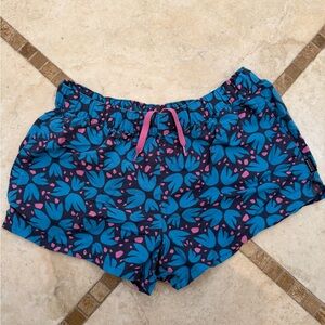 Patagonia Vibrant Blue and Pink Shorts